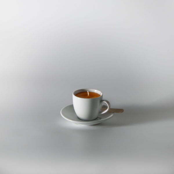 Bougie tasse à café